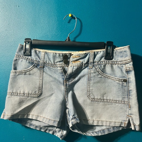 Tyte Jeans Blue Jean Shorts Distressed Summer Style - Picture 1 of 12